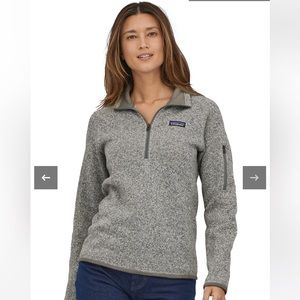 Patagonia Better Sweater Size S 3/4 Zip